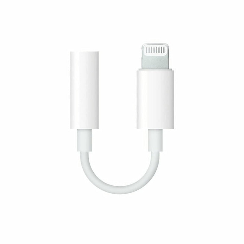 Apple Lightning To 3.5 Mm Headphone Jack Adapter - Lightning To Headphone Jack Adapter - Lightning Male To Mini-Phone St