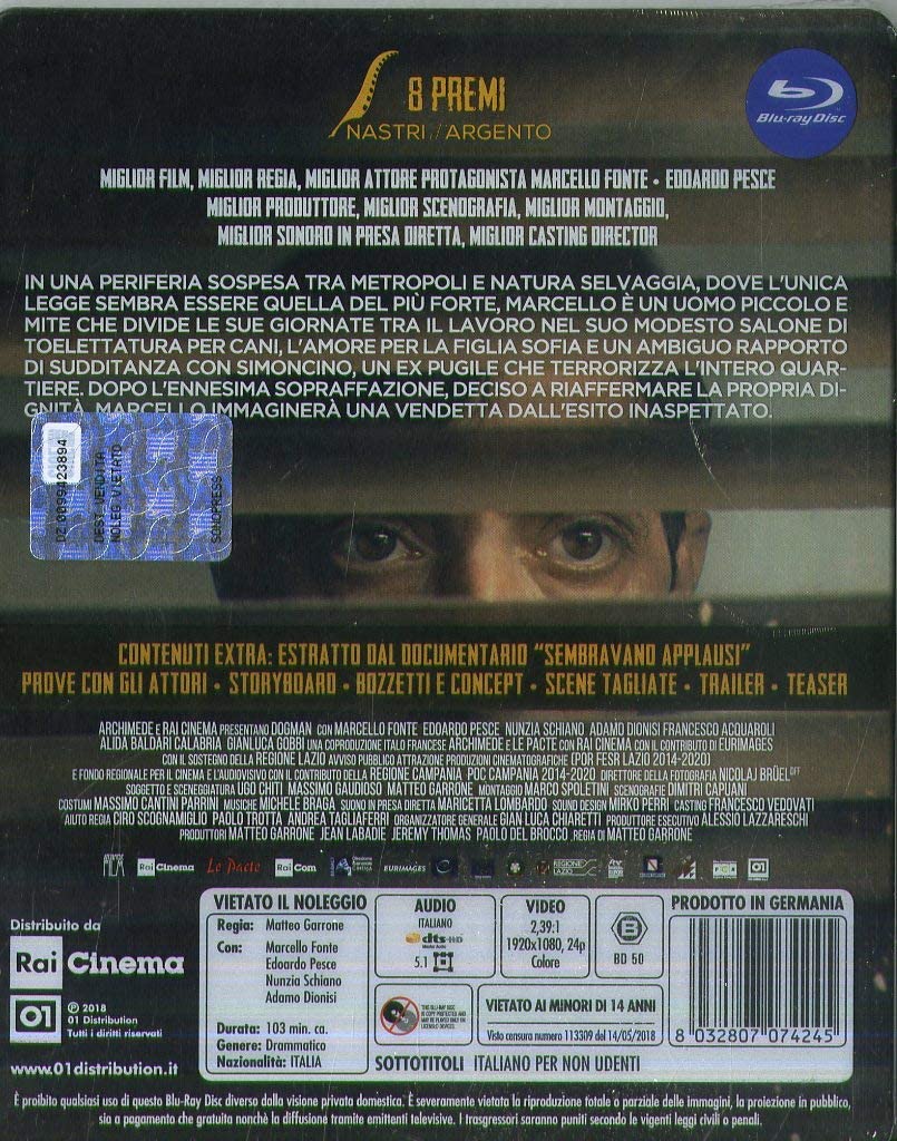 dogman (ltd steelbook) - blu ray BluRay Italian Import