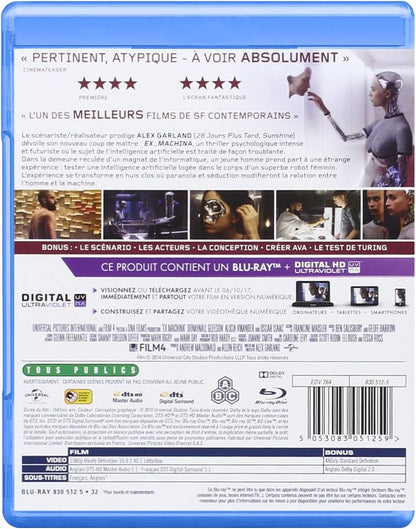 Vikander, Alicia - Ex-machina   (1 Blu-ray)