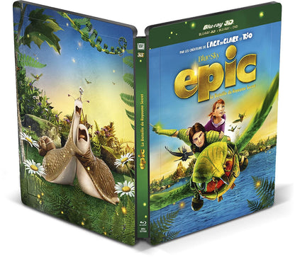 Epic / La bataille du Royaume Secret (Blu-ray 3D + Blu-ray + DVD) (Steelbook with Lenticular Magnet)