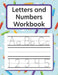 Letters and Numbers Workbook Alphabet Tracing Learn to Write