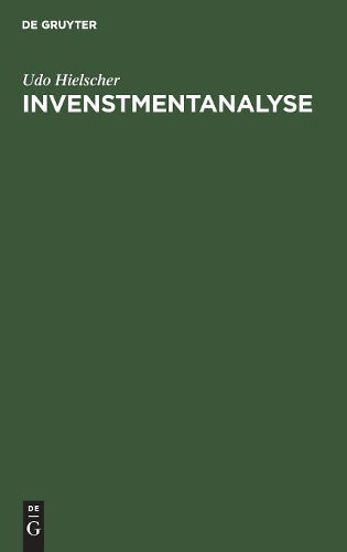 Invenstmentanalyse (German Edition