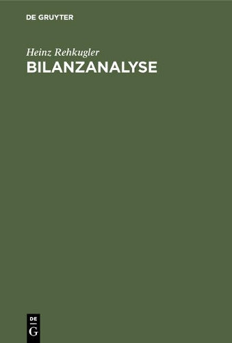 Bilanzanalyse (German Edition