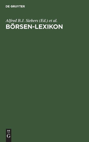 Börsen-Lexikon (German Edition