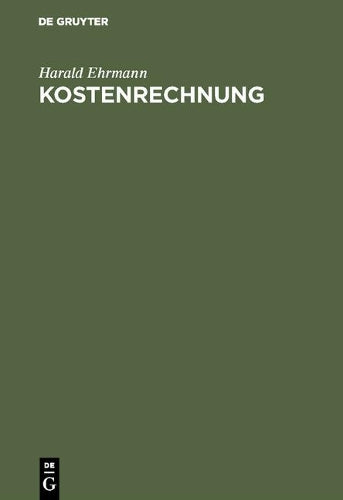 Kostenrechnung (German Edition