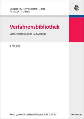 Verfahrensbibliothek: Versuchsplanung und -auswertung - Mit CD-ROM (Lehr- und Handbücher der Statistik) (German Edition