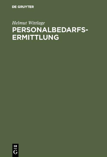 Personalbedarfsermittlung (German Edition