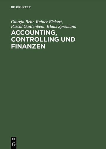 Accounting, Controlling und Finanzen: Einführung (German Edition