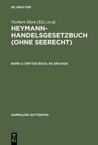 Drittes Buch. §§ 238-342a (Sammlung Guttentag) (German Edition