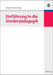 Einführung in die Sonderpädagogik (Hand- und Lehrbücher der Pädagogik) (German Edition