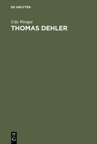 Thomas Dehler: 1897–1967. Eine politische Biographie (Eine Veroffentlichung Des Instituts Fur Zeitgeschichte Und D) (German Edition