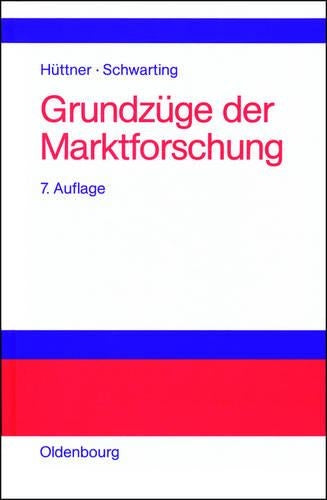Grundzüge der Marktforschung (German Edition