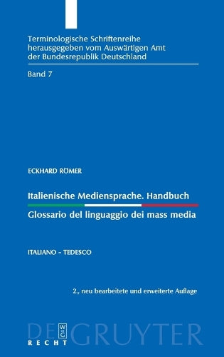 Italienische Mediensprache. Handbuch / Glossario del linguaggio dei mass media