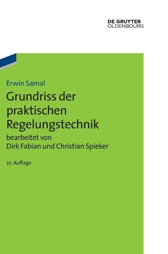 Grundriss der praktischen Regelungstechnik