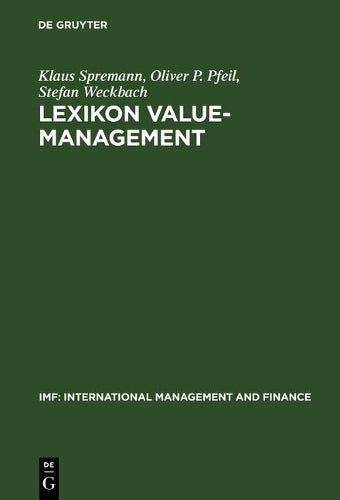 Lexikon Value-Management (IMF: International Management and Finance) (German Edition