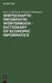 Wirtschaftsinformatik-Wörterbuch - Dictionary of Economic Informatics: Deutsch-Englisch. Englisch-Deutsch. German-English. English-German (German Edition