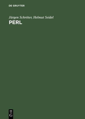 Perl: Anwendungen und fortgeschrittene Techniken (German Edition