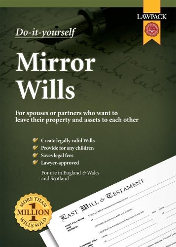 Lawpack Mirror Wills DIY Kit