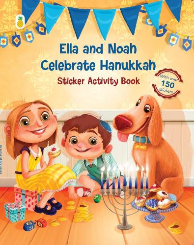 Ella and Noah celebrate Hanukkah