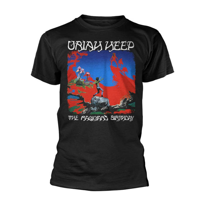 Uriah Heep T Shirt The Magicians Birthday Album Cover Logo Official Mens