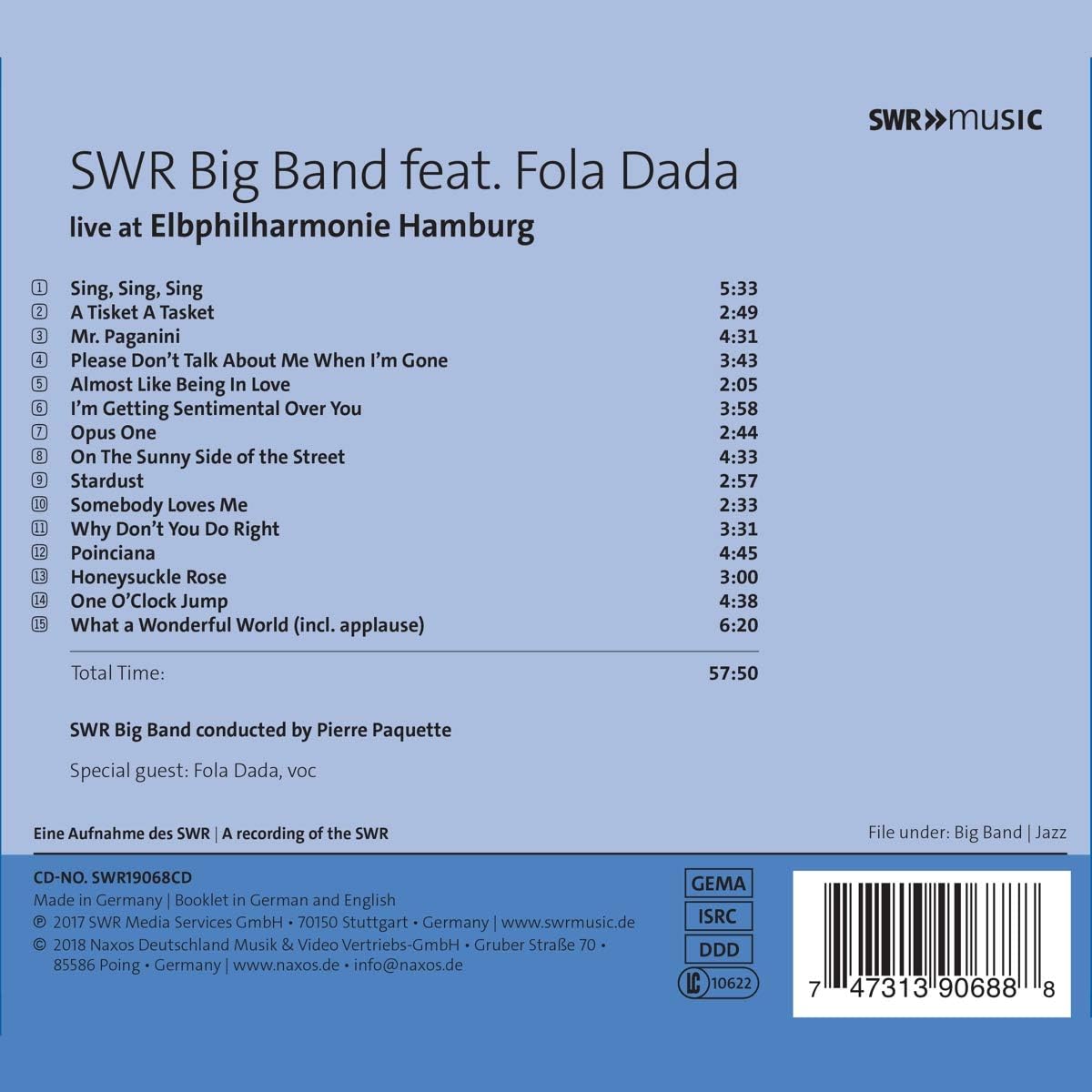 SWR BIG BAND - LIVE AT..