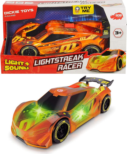Dickie Toys - Lightstreak Racer Cm. 20 Con Luci E Suoni
