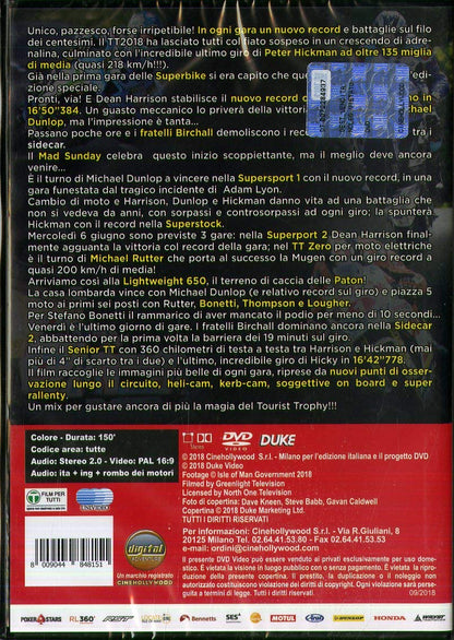Dvd - Tourist Trophy 2018 (1 DVD