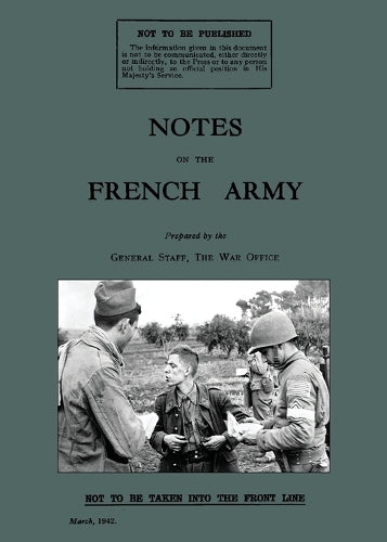 Notes on the French Army 1942