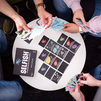 Ridley's | Selfish | Space Edition | Strategy Card Game | Great Family Fun