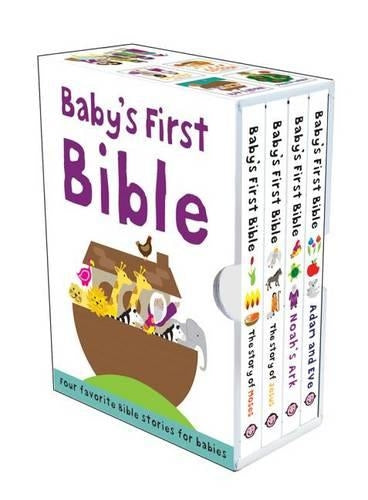 Baby's First Bible Boxed Set: The Story of Jesus, Noah's Ark, the Story of Moses, Adam and Eve (Bible Stories
