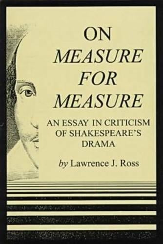 On Measure For Measure