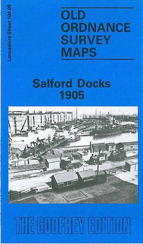 Salford Docks 1905: Lancashire Sheet 104.09 (Old O.S. Maps of Lancashire
