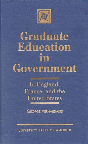 Graduate Education in Government