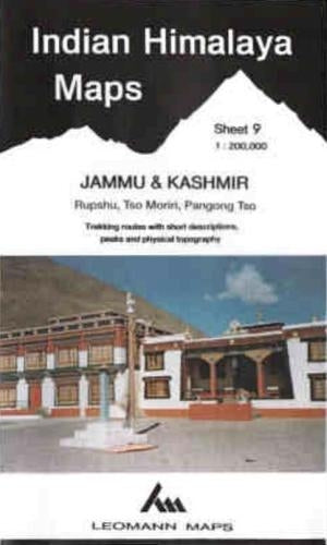 The Indian Himalayan Mountain Maps Sheet 9