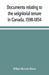 Documents relating to the seigniorial tenure in Canada, 1598-1854