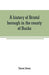 A history of Bristol borough in the county of Bucks, state of Pennsylvania, anciently known as "Buckingham"; being the third oldest town and second chartered borough in Pennsylvania, from its earliest