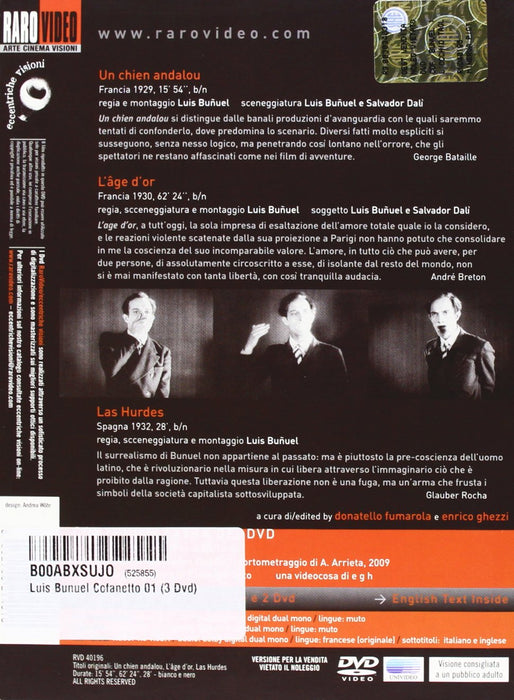 Luis Bunuel Cofanetto 01 (3 Dvd)