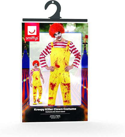 Smiffys Kreepy Killer Clown Costume
