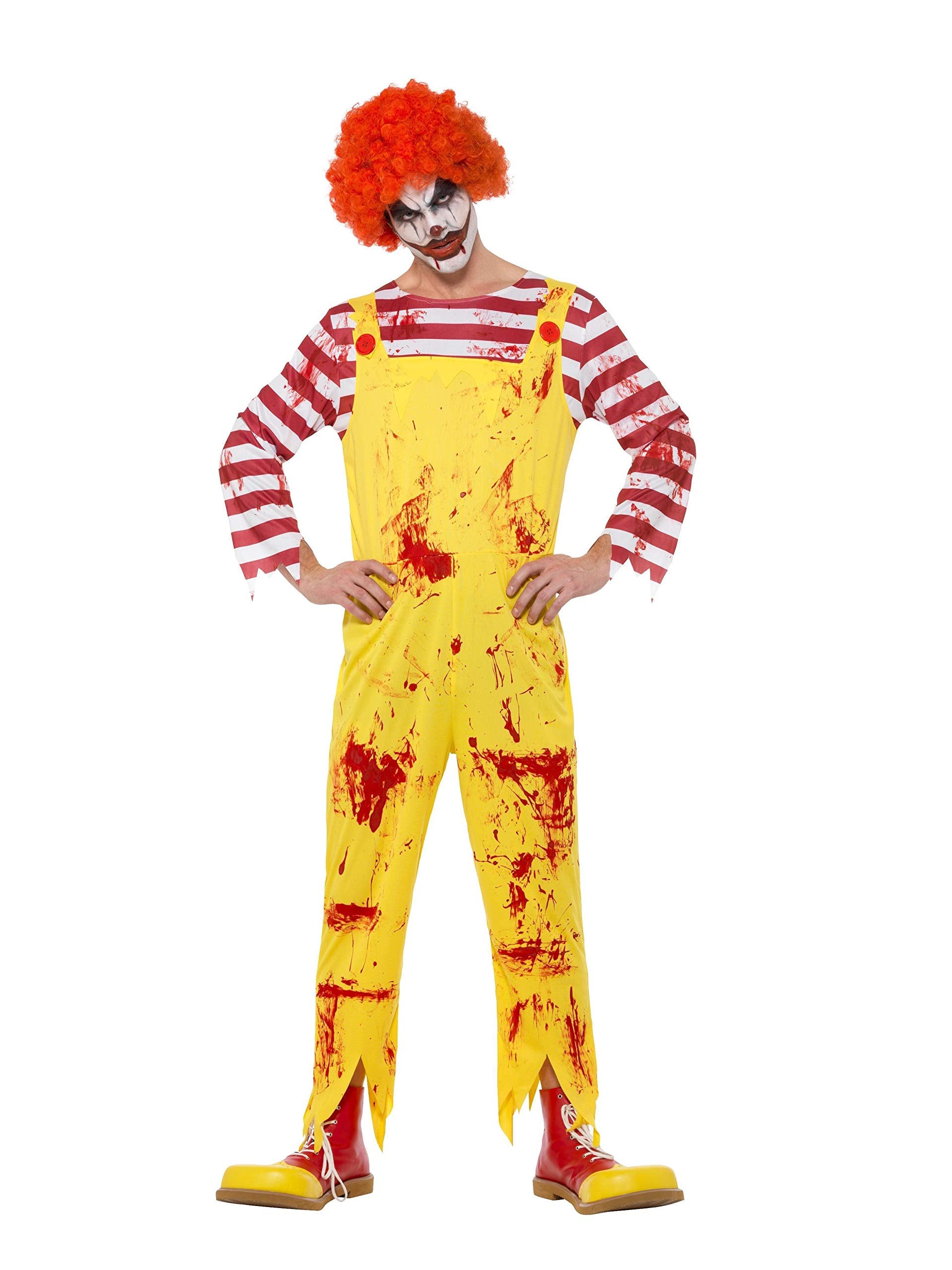 Smiffys Kreepy Killer Clown Costume