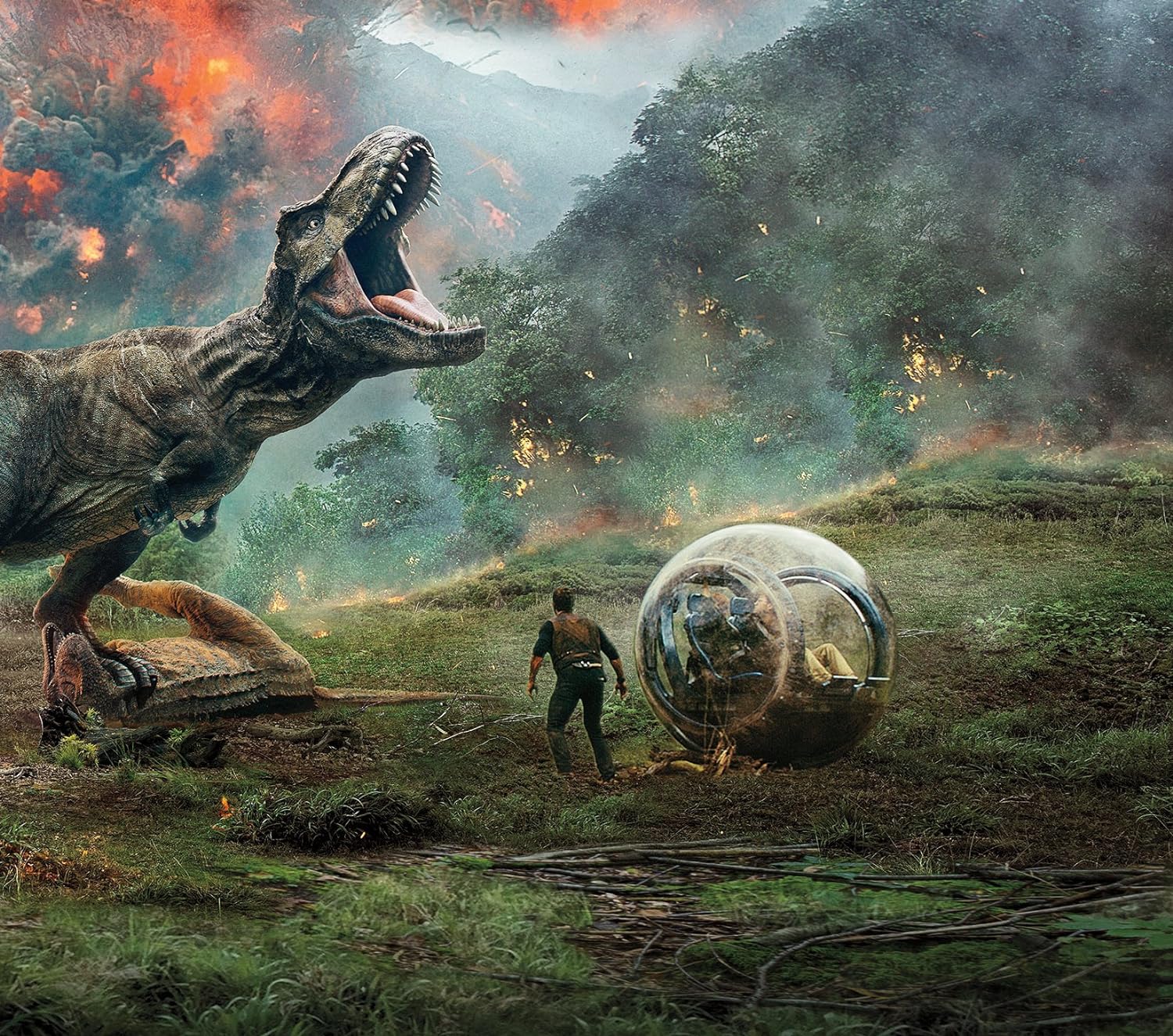 Jurassic World Fallen Kingdom 4k Uhd+Bluray 2018 Region Free Available Now!!!