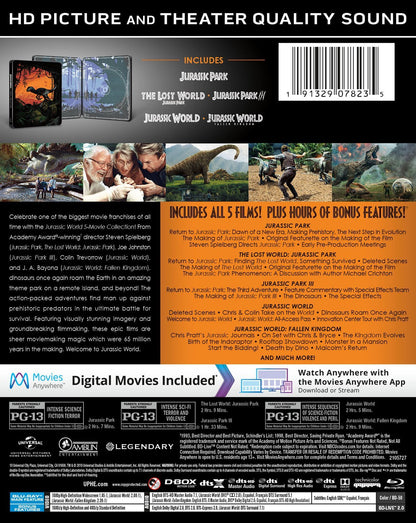 Jurassic World 5-Movie Collection