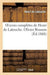 Oeuvres Complètes de Henri de Latouche. Olivier Brusson