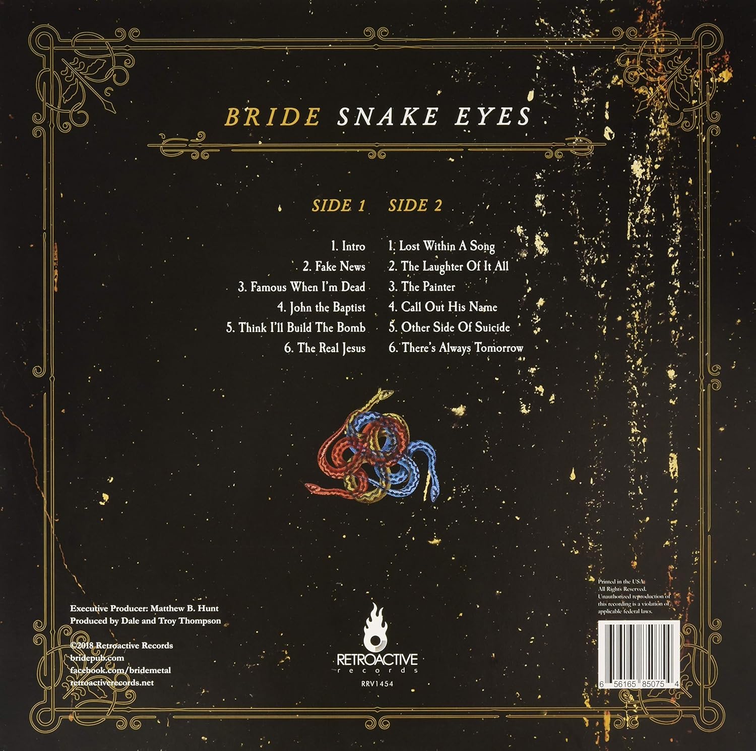 Snake Eyes (Blue Vinyl
