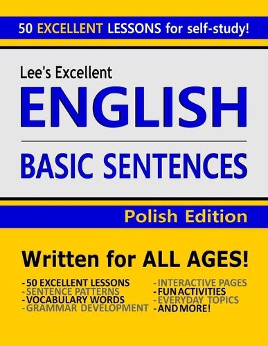Lee’s Excellent English Basic Sentences - Polish Edition (Lee’s Excellent English Books - Polish Edition
