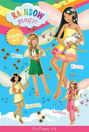 Rainbow Magic Pet Fairies Books #1-4