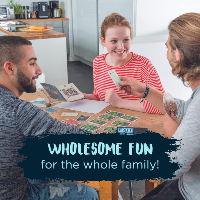 Thames & Kosmos Exit: The Mysterious Museum Multiplayer Game & Exit: The Haunted Roller Coaster | Exit: The Game - A Kosmos Game from Thames & Kosmos | Family-Friendly