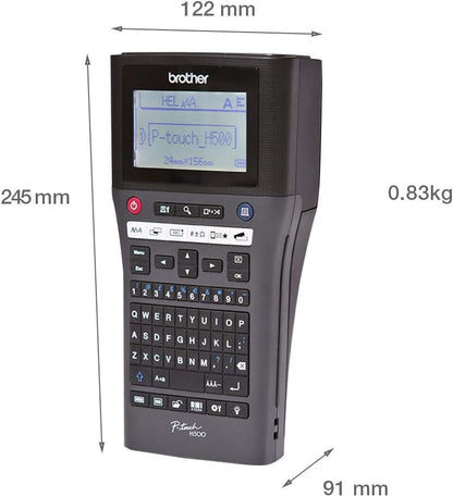 Brother PTH500 - Rotuladora electrónica portátil Profesional (conexión PC