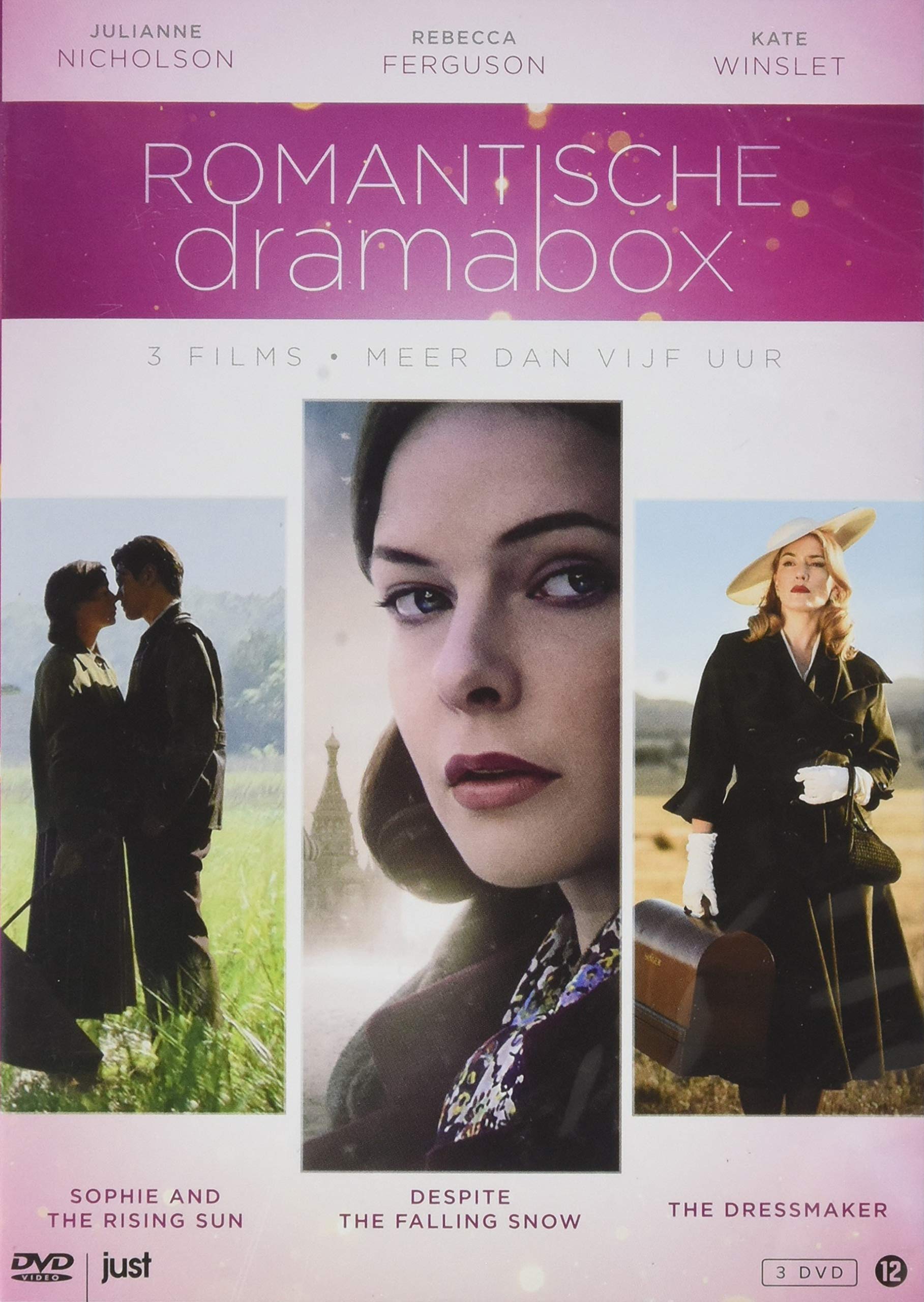 Romantische dramabox (The Dressmaker, Despite the Falling Snow, Sophie and the Rising Sun