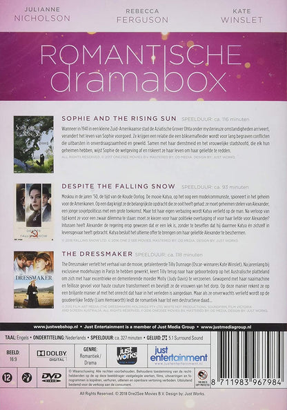 Romantische dramabox (The Dressmaker, Despite the Falling Snow, Sophie and the Rising Sun