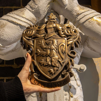The Noble Collection Gryffindor House Crest, bronze